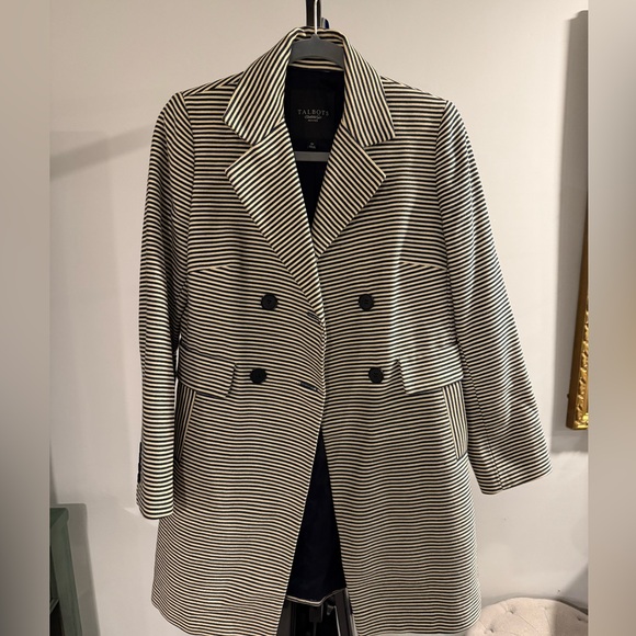 Talbots Jackets & Blazers - Talbots Stripes trench coat